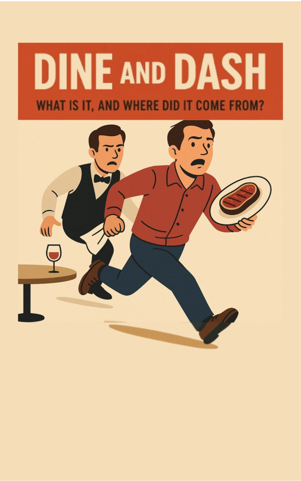 Dine and Dash: A Comedic Crime or Just a Tasteless Act?