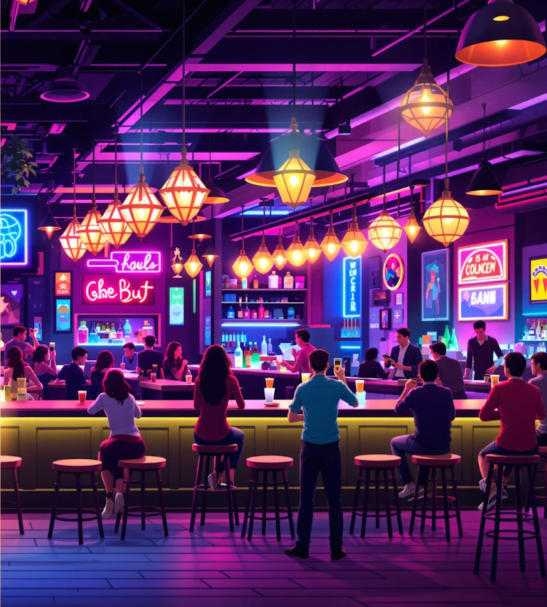 What's the difference between a pub and a bar?